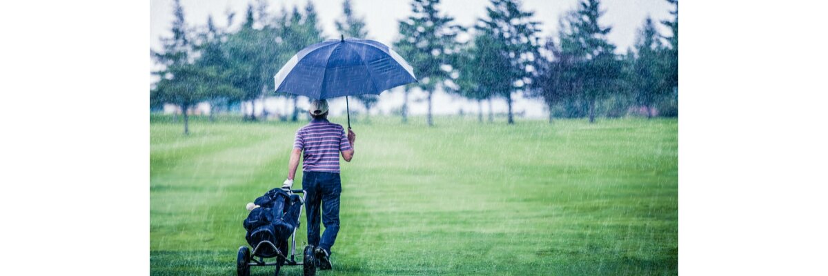 Golfschirme - Schützen Sie &amp; Ihr Equipment - Golfschirme für jedes Wetter | Trendgolf.de Blog