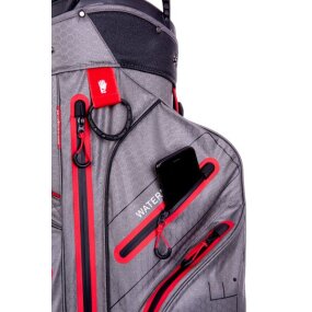 Golfbag trendGOLF Rainline Pro wasserdicht grau/rot