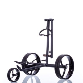 Elektro Golf Trolley walker S schwarz, Lithium Akku, Bergabfahrbremse MJ2021